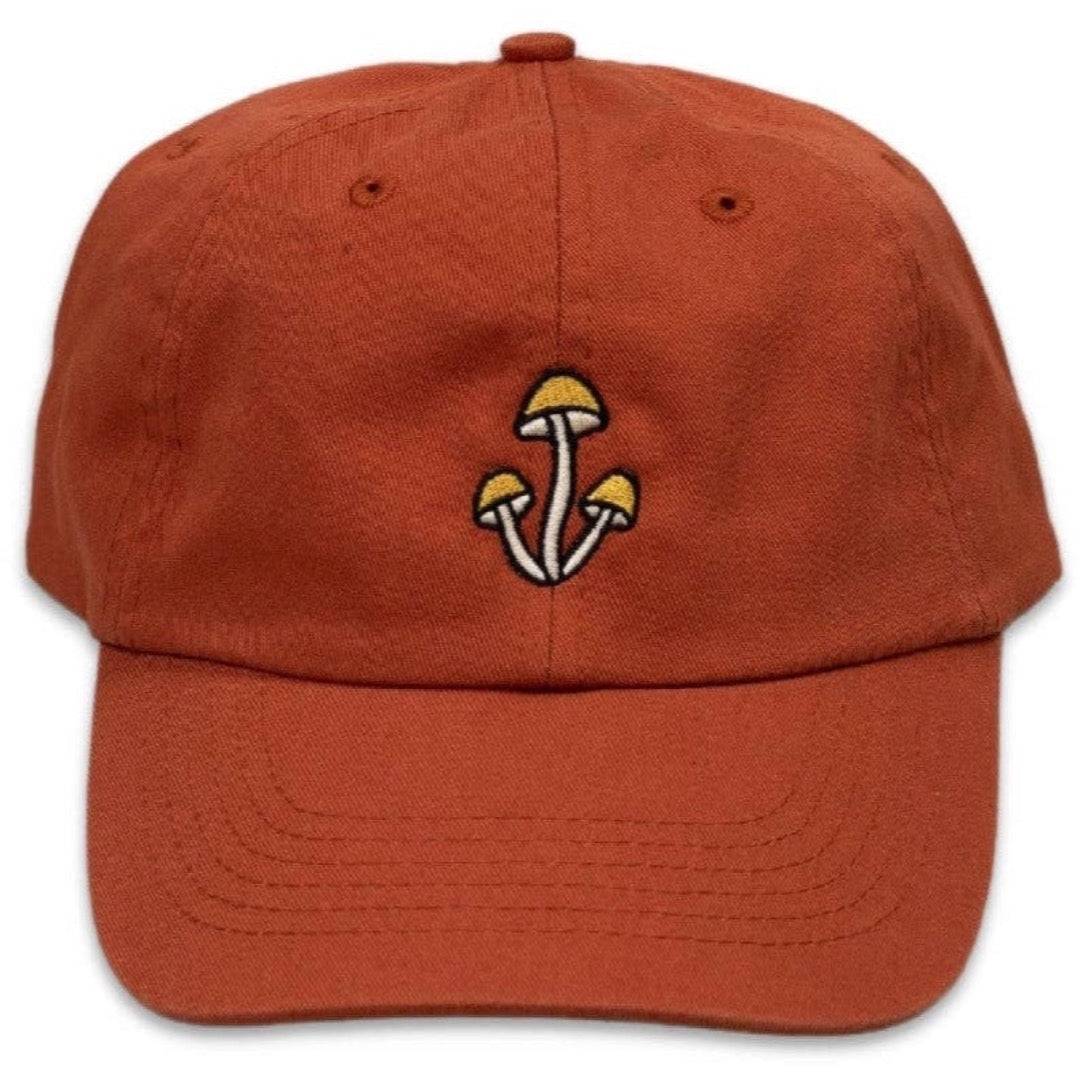 Shroom Dad Hat - Burnt Orange