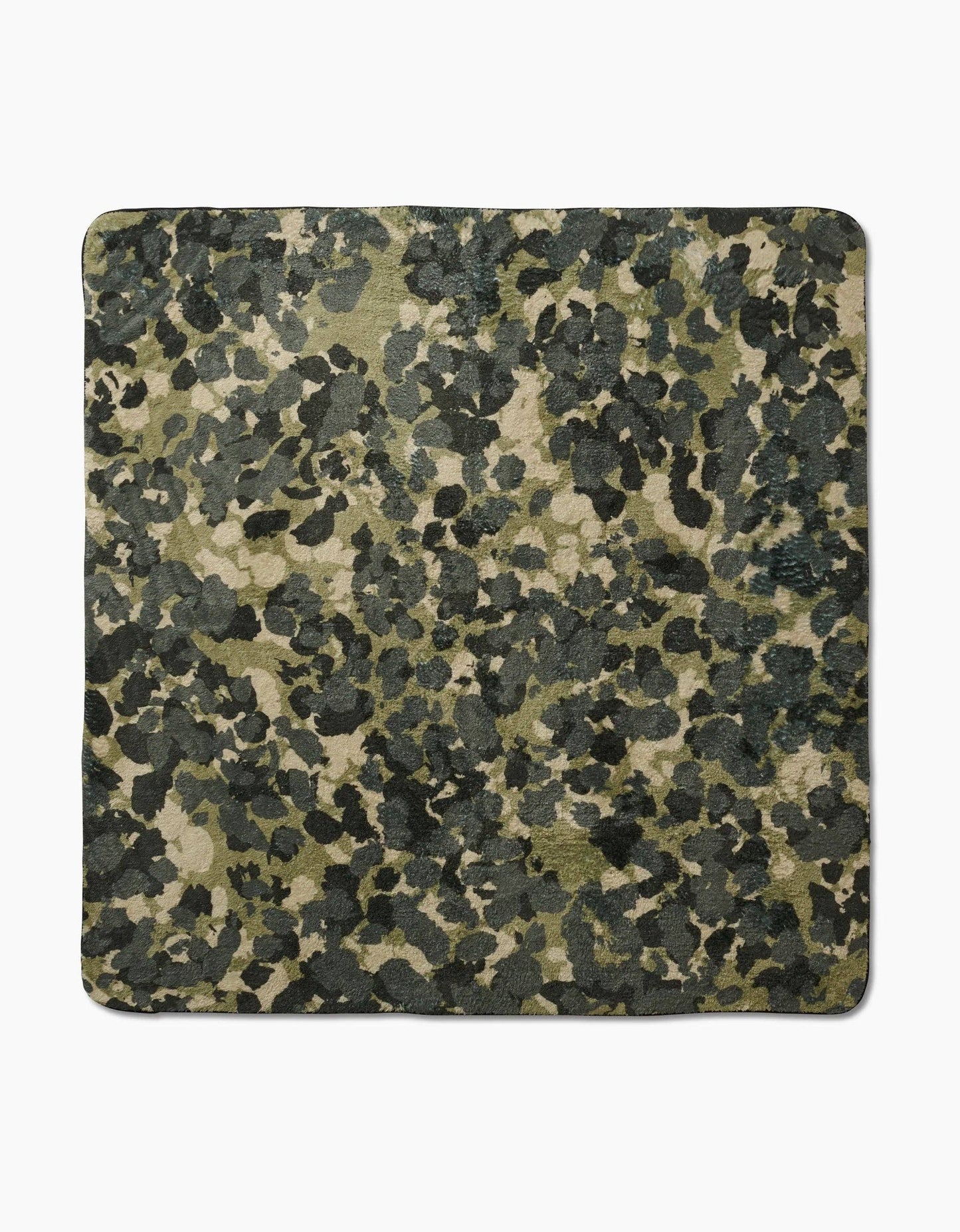 Camo Plush Towel - Geometry