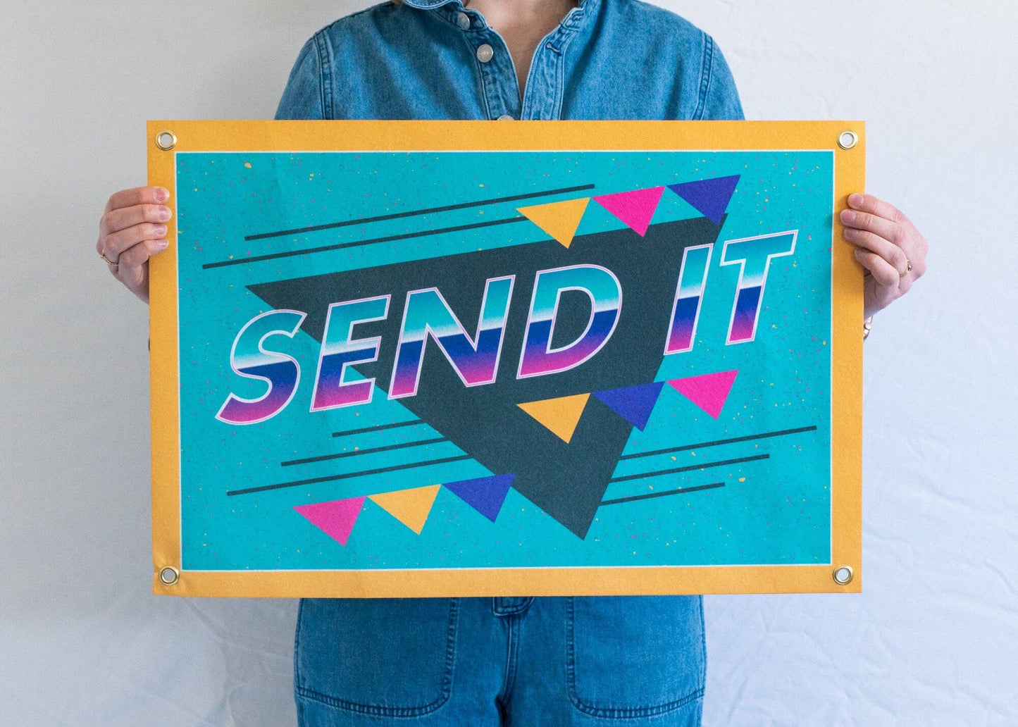 Send It Felt Banner