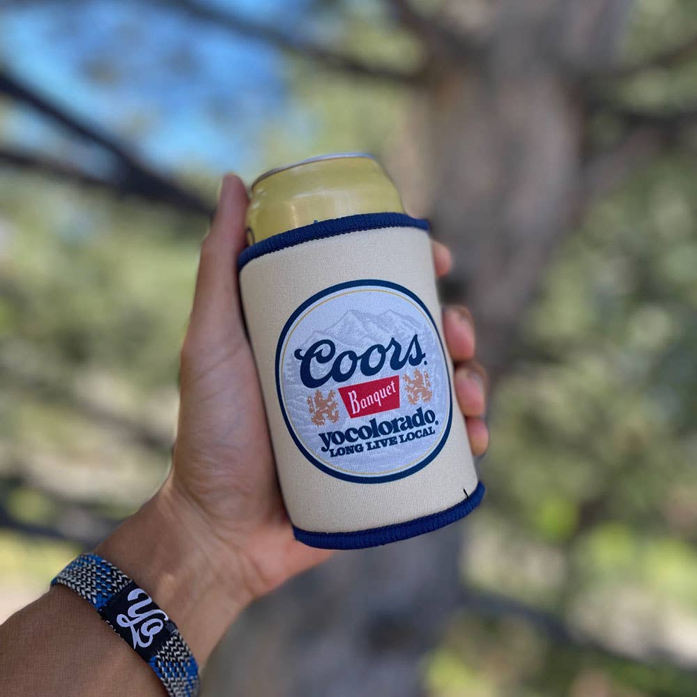Coors Banquet x YoColorado Koozie
