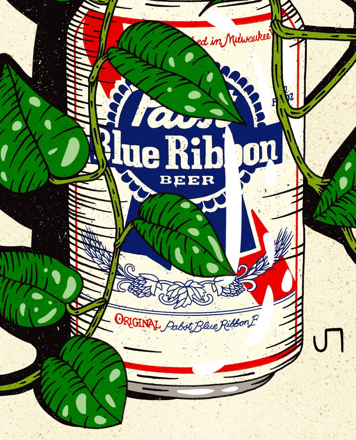 PBR Beer Can