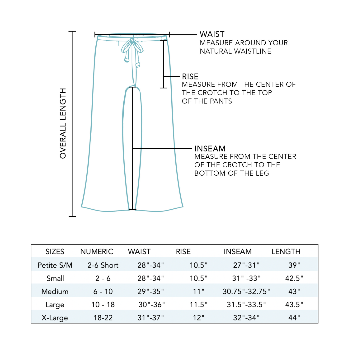 San Clemente Wide Leg Drawstring Pants