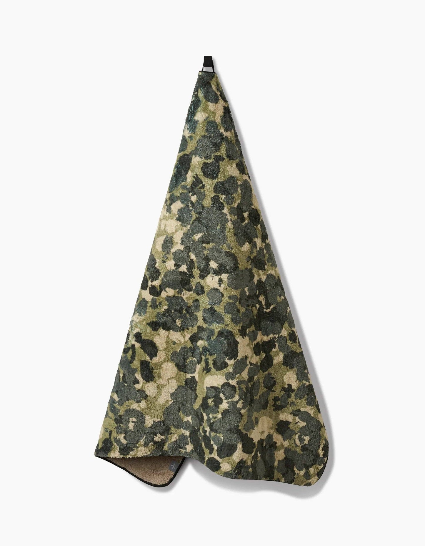 Camo Plush Towel - Geometry