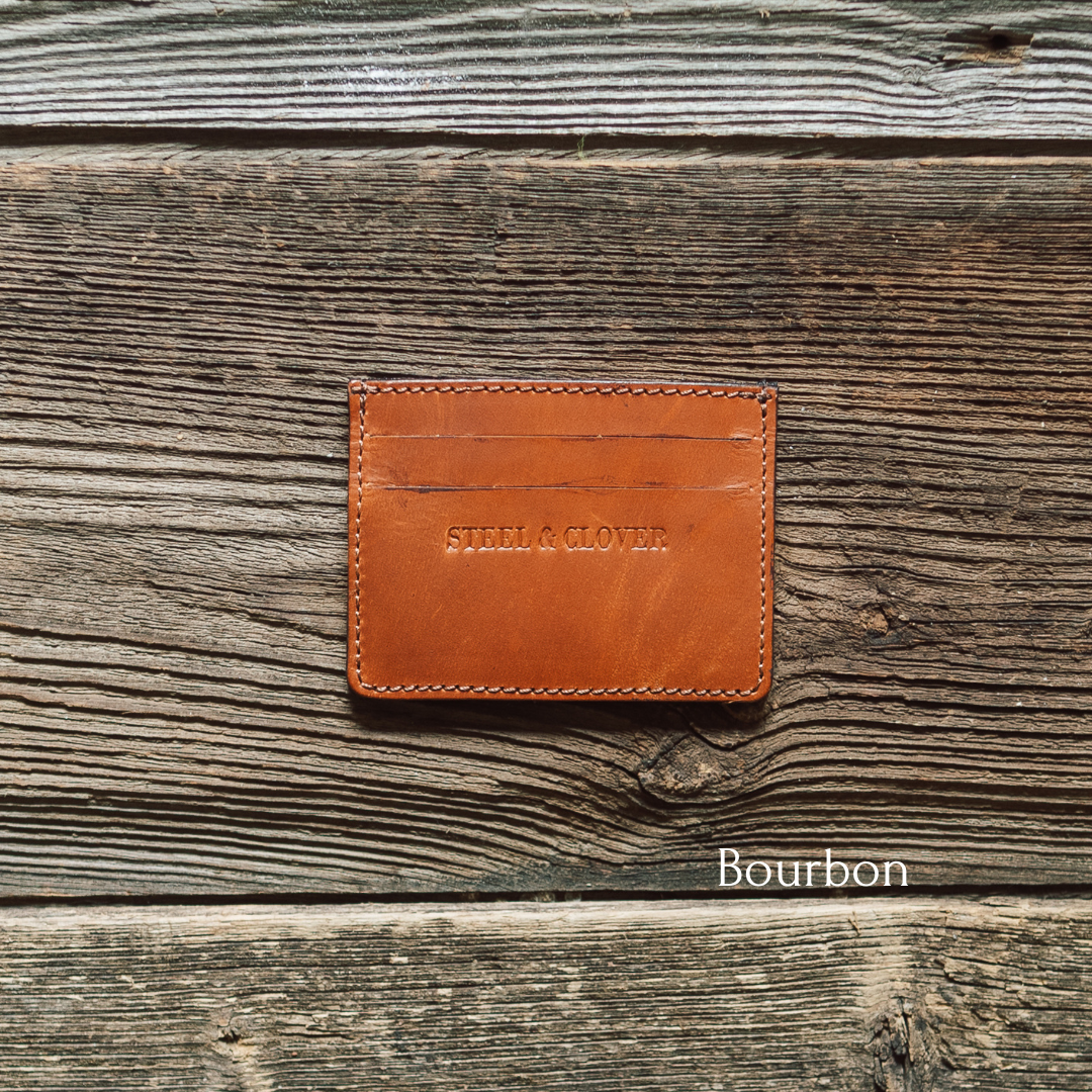 Flying Shot Leather Card Wallet