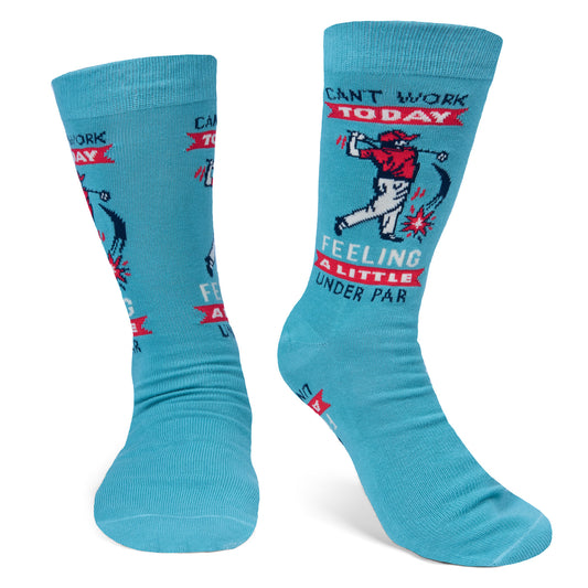 Feeling A Little Under Par Socks