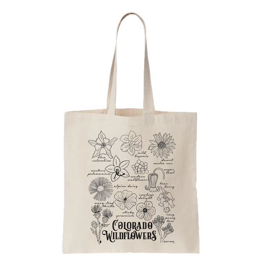 Colorado Wildflower Tote Bag