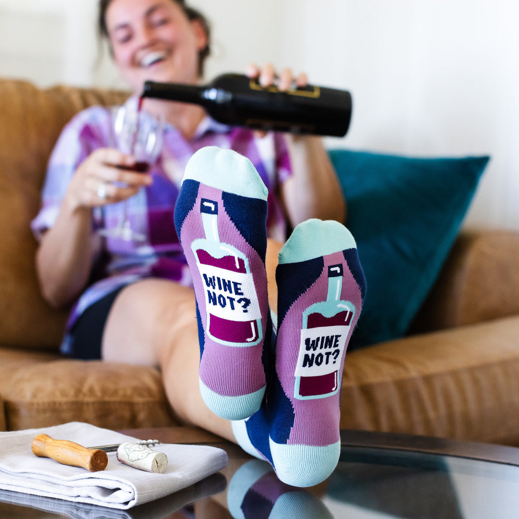 Wine Not? Ankle Socks