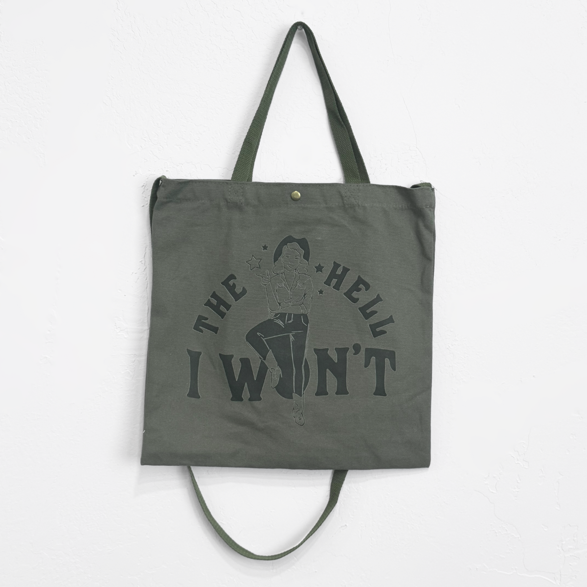 The Hell I Won't Tote - Olive