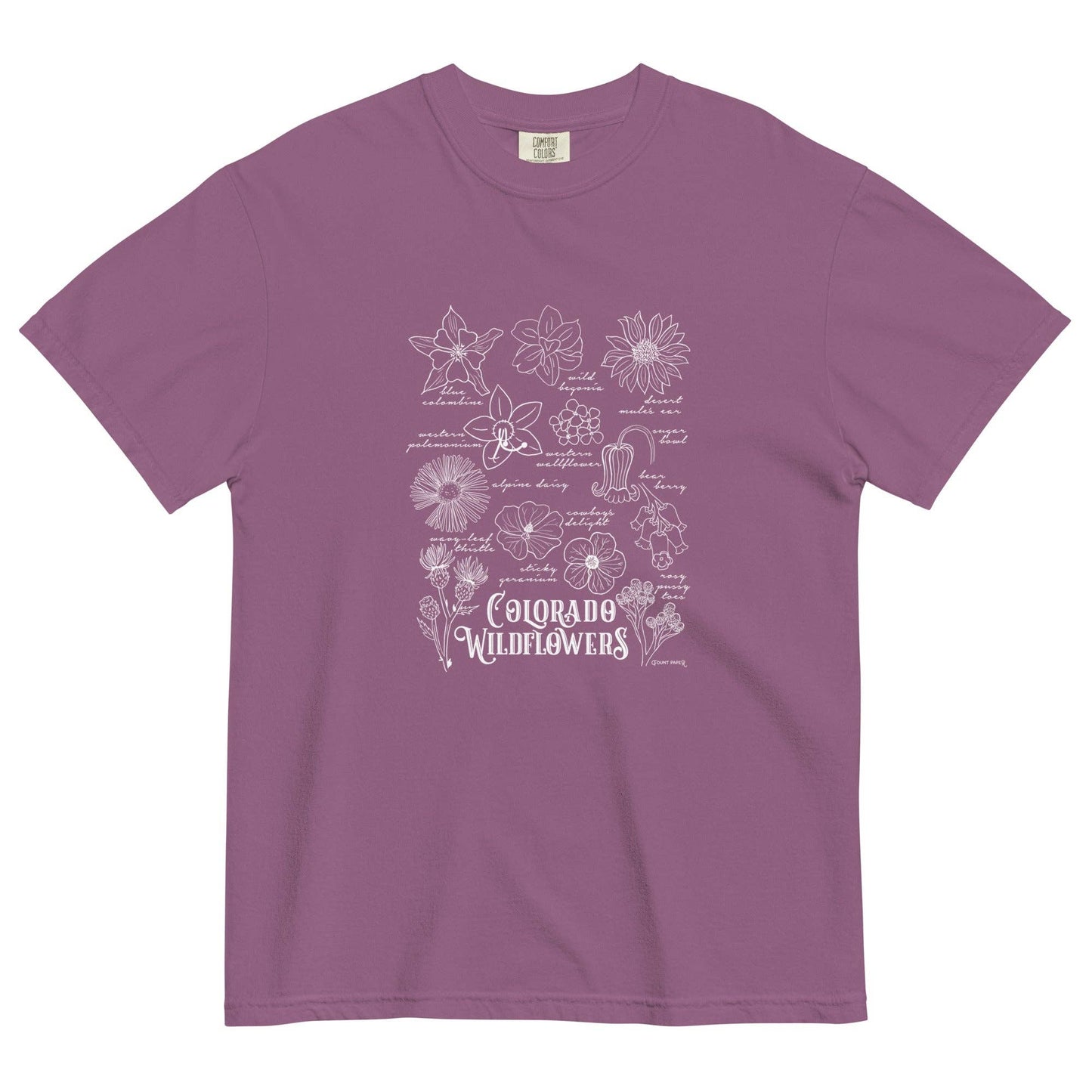 Colorado Wildflowers T Shirt