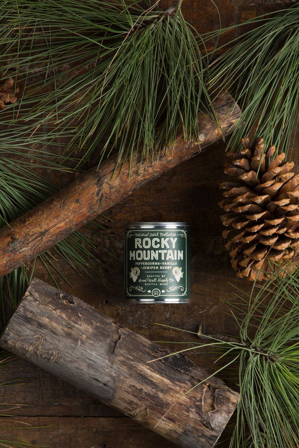 Rocky Mountain National Park Candle