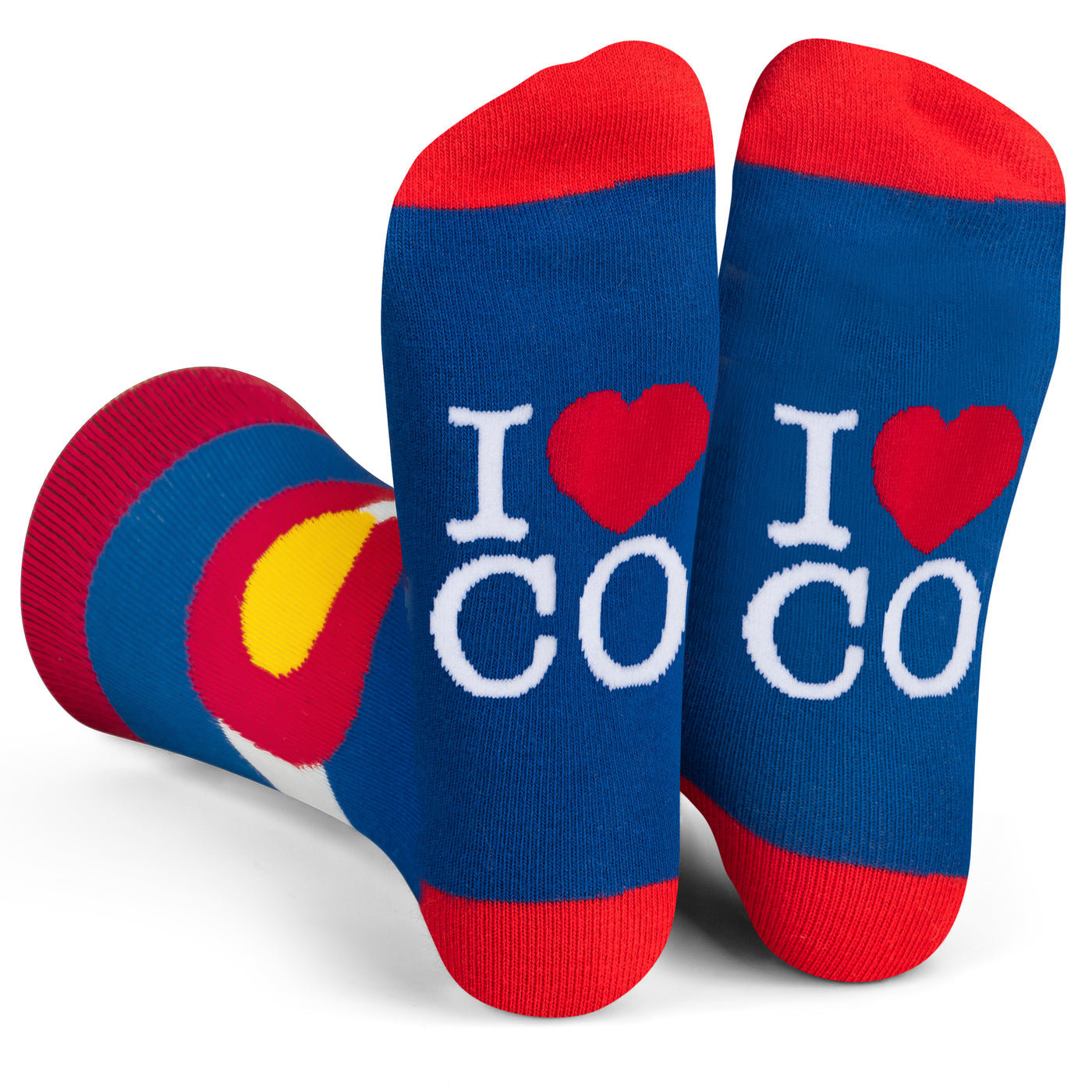 I Heart Colorado (Blue) Socks