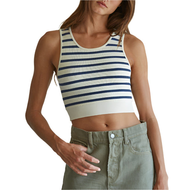 Through The Motions Brami - Navy/Ivory