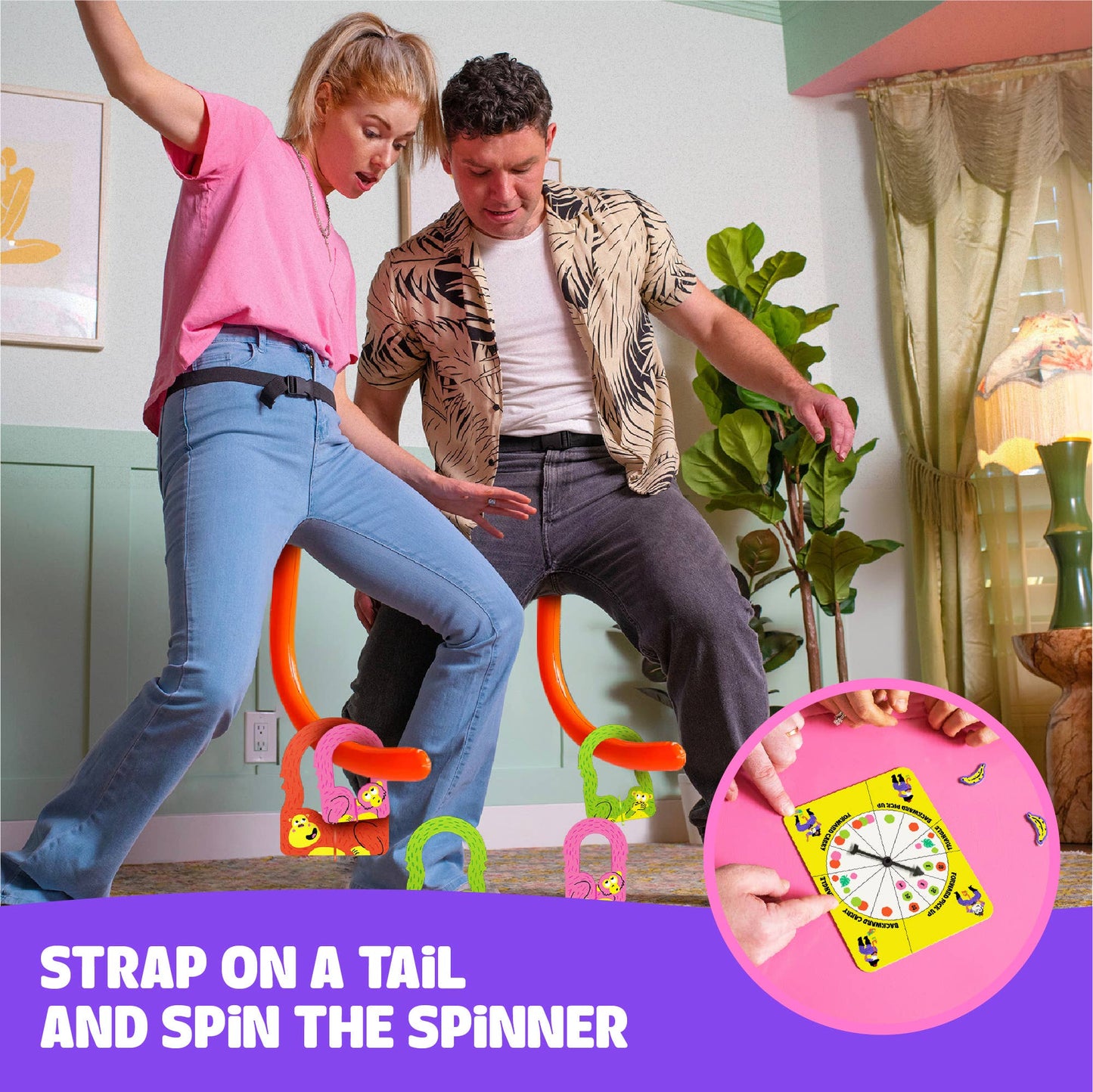 It's Bananas! The Monkey Tail Party Game for all ages!