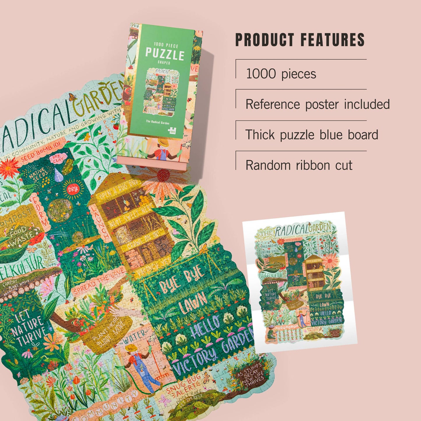 The Radical Garden, Firelight - 1000 Piece Puzzle