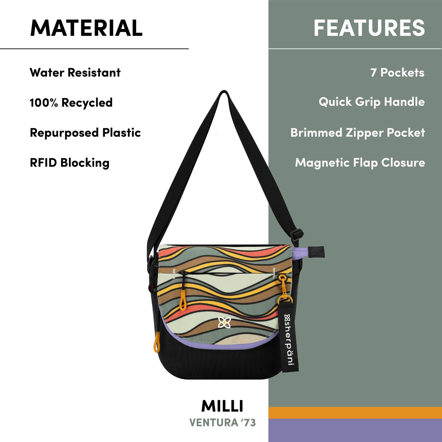 Milli Mini Messenger Bag - Sherpani