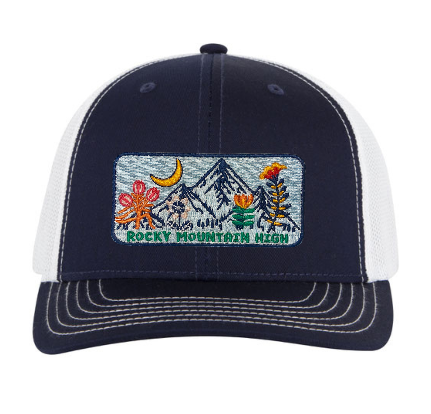 Trucker Hat Adult Rocky Mountain High Patch