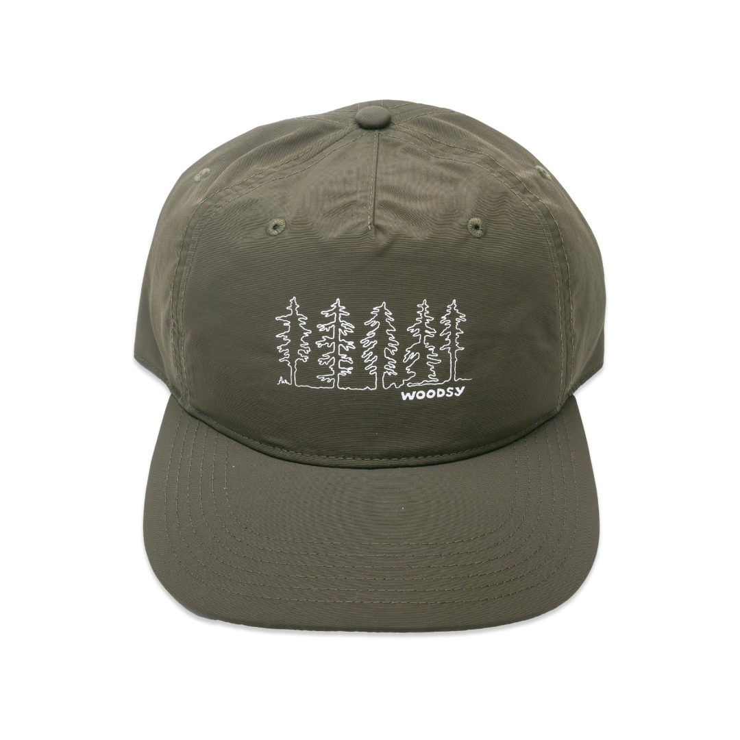 Woodsy Quick Dry Trail Hat - Olive