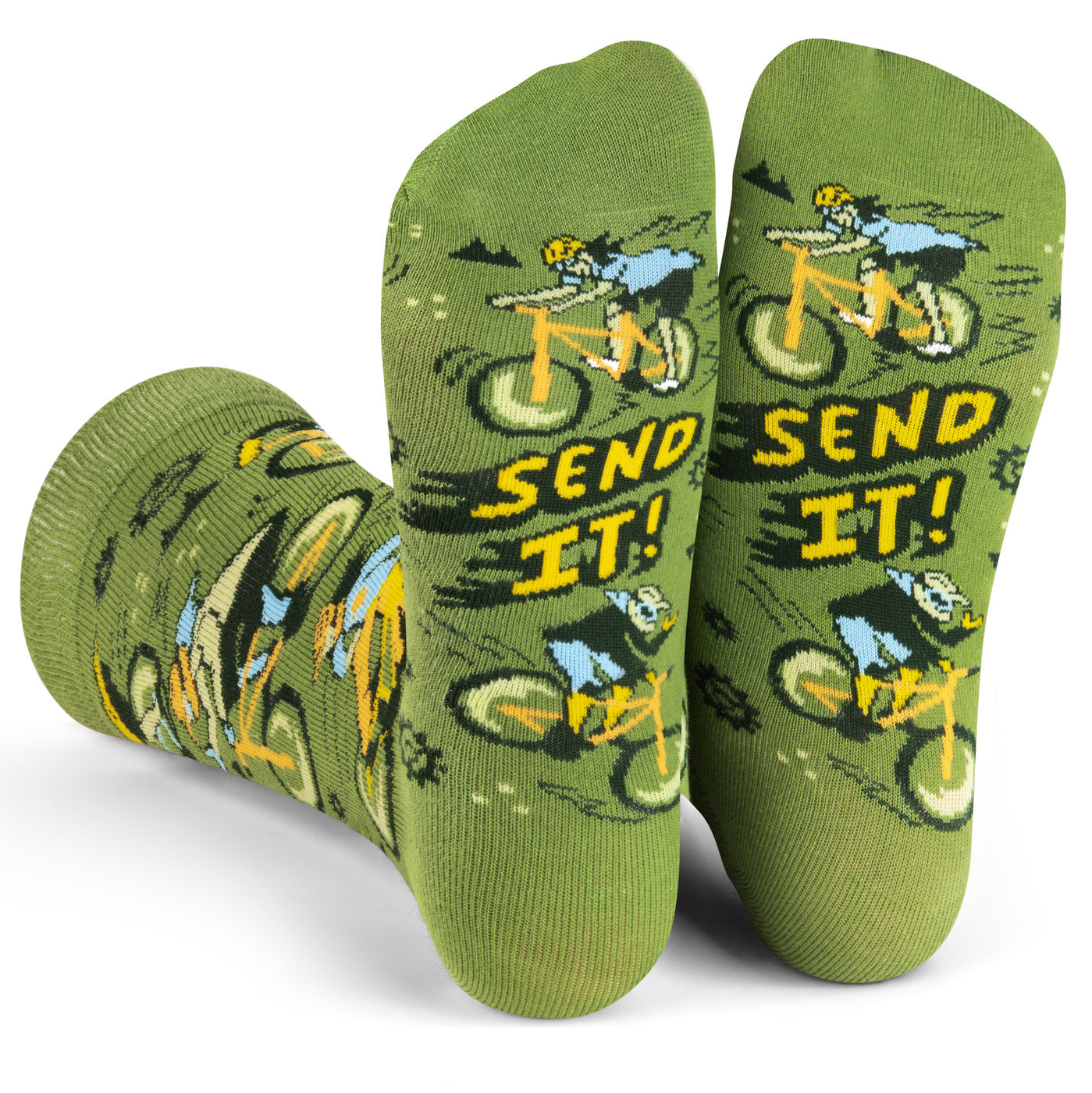 Send It! Mountain Bike Socks