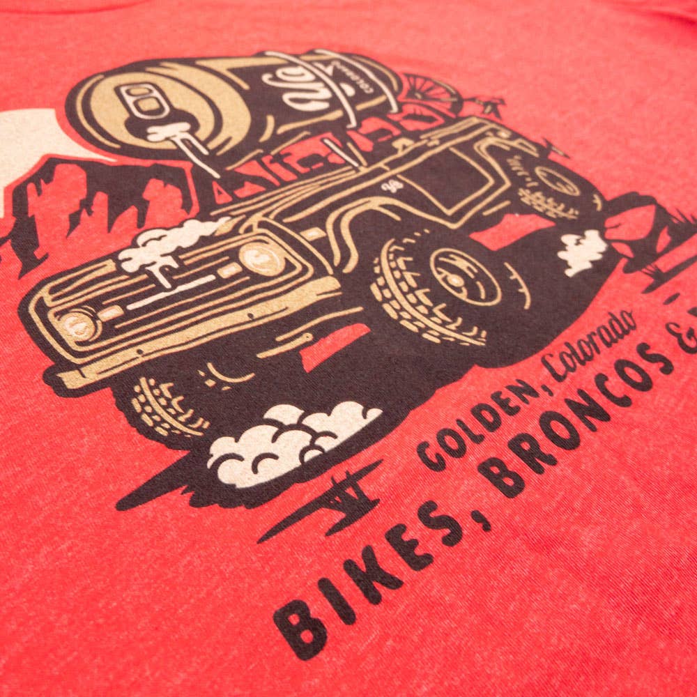 Bikes, Broncos and Beer T-Shirt