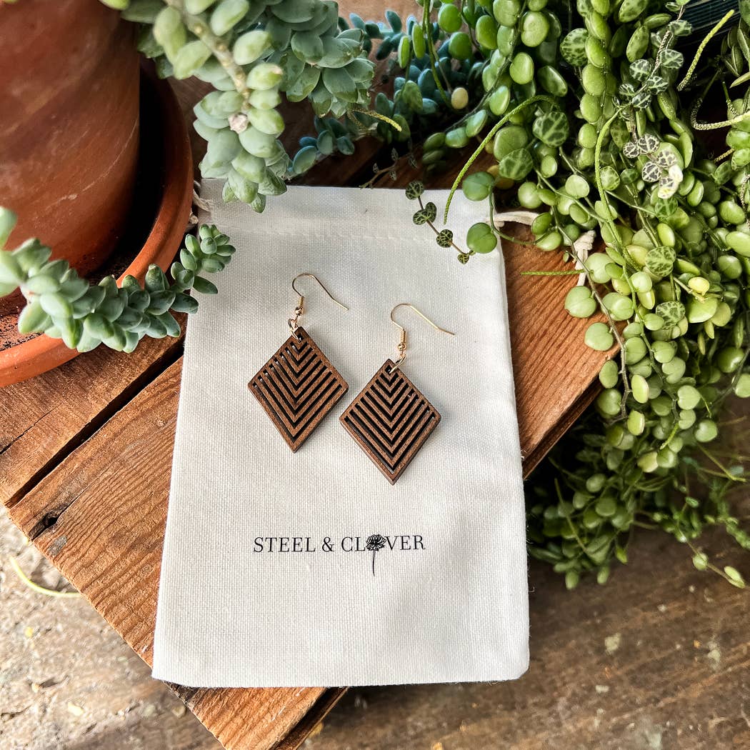Cobi Petite Wooden Earring