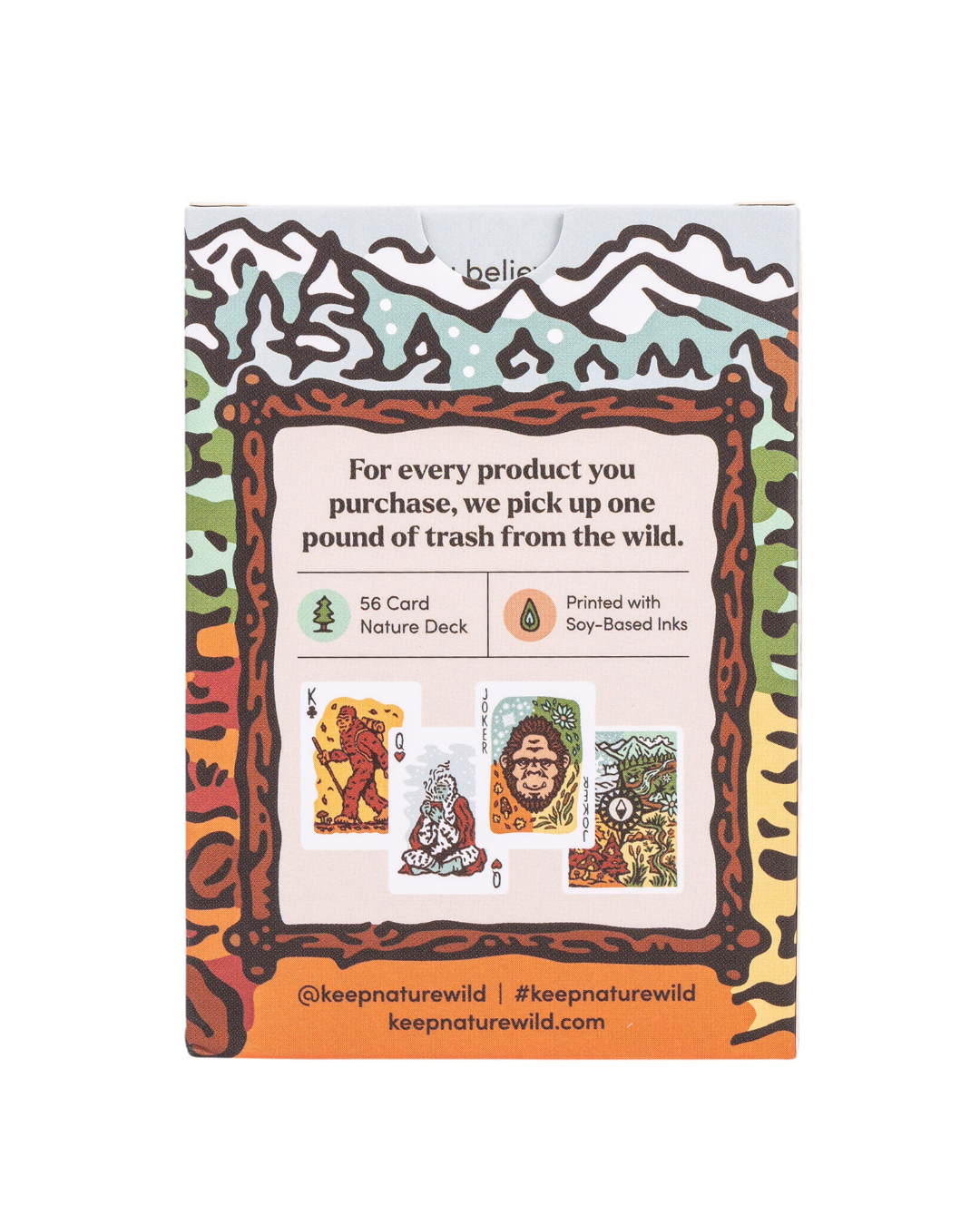 Sasquatch Playing Cards