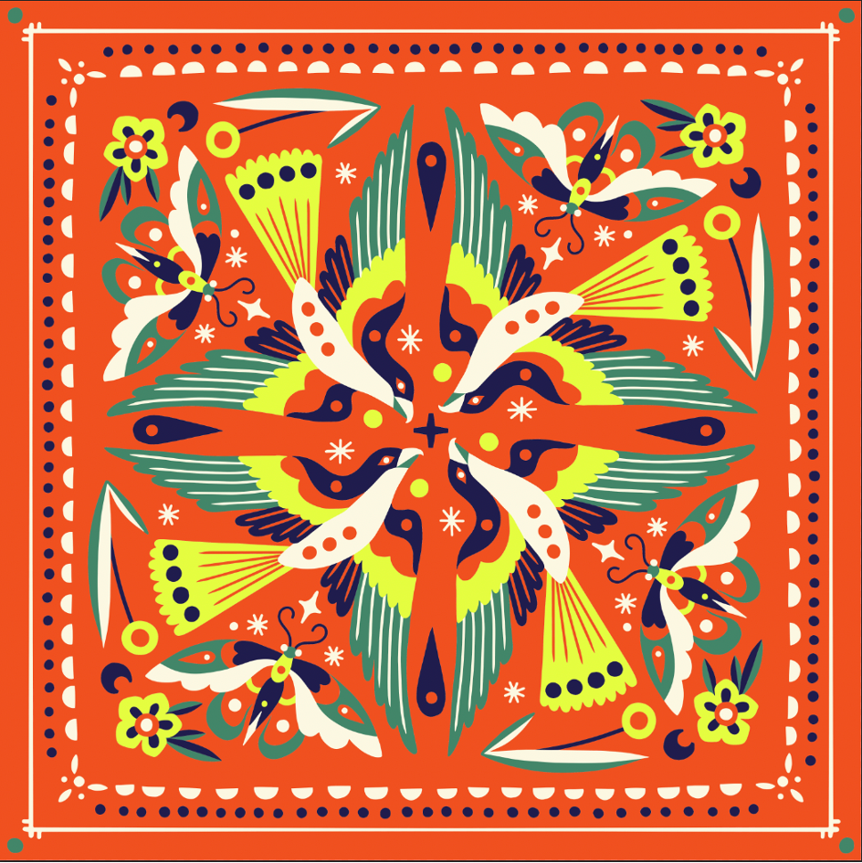 BANDITS Bandanas - "Summer Breeze"