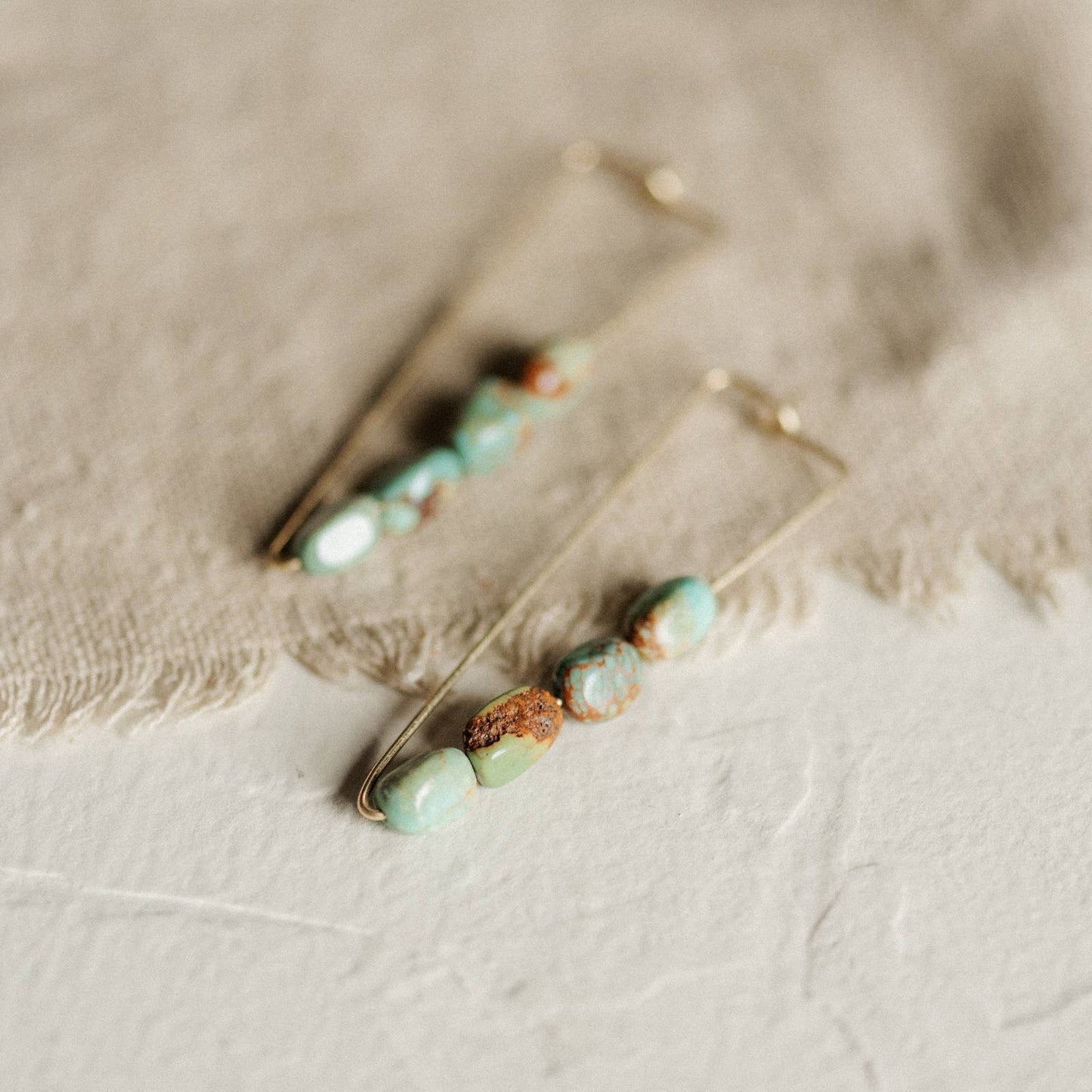 Turquoise River Earrings