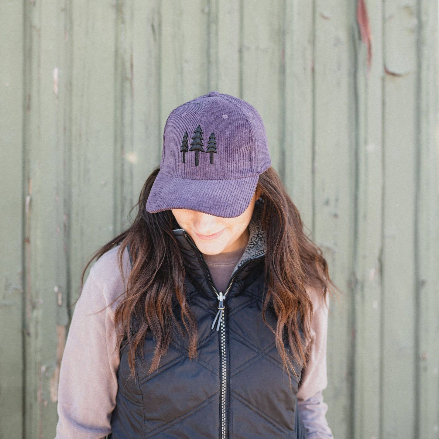 Big Three Tree Corduroy Trucker Hat