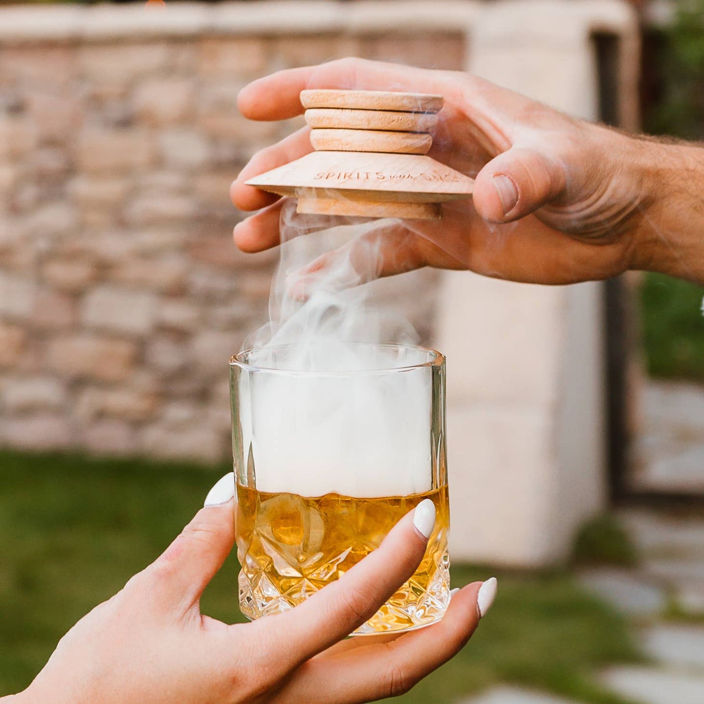 Cocktail Smoking Saucer Kit