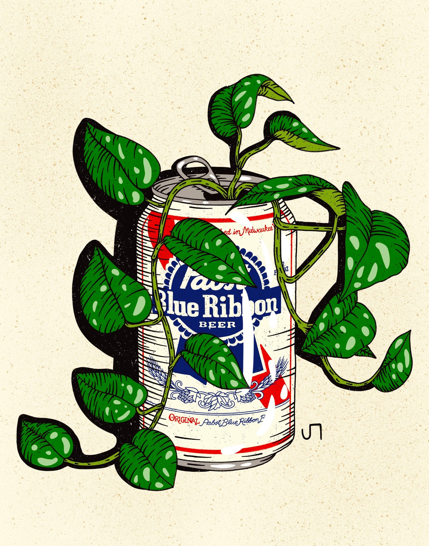 PBR Beer Can