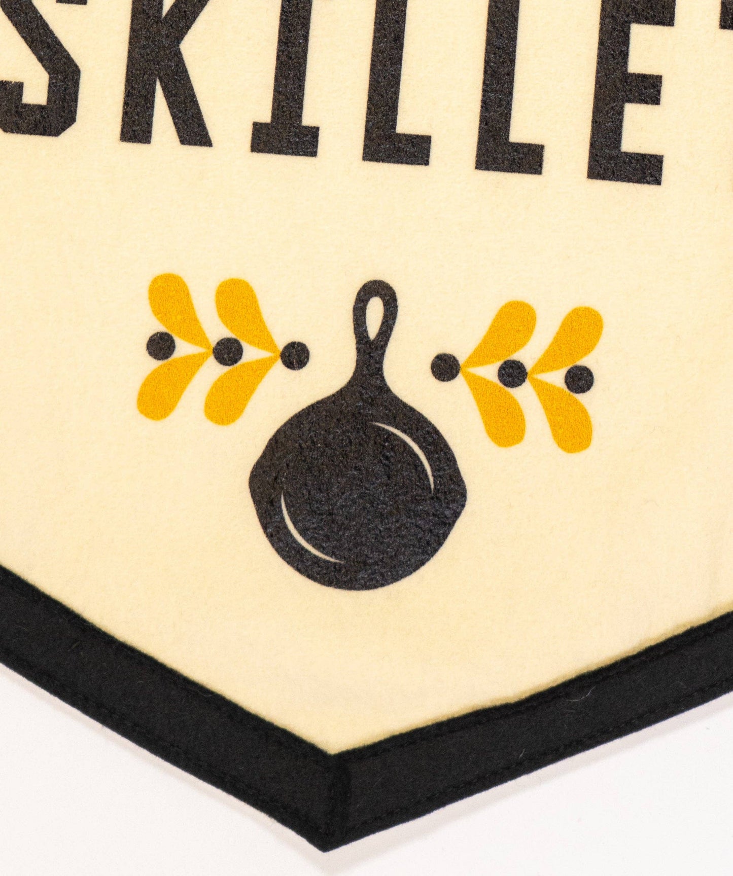 Don’t Wash The Cast Iron Skillet Camp Flag • Jason Isbell x Oxford Pennant