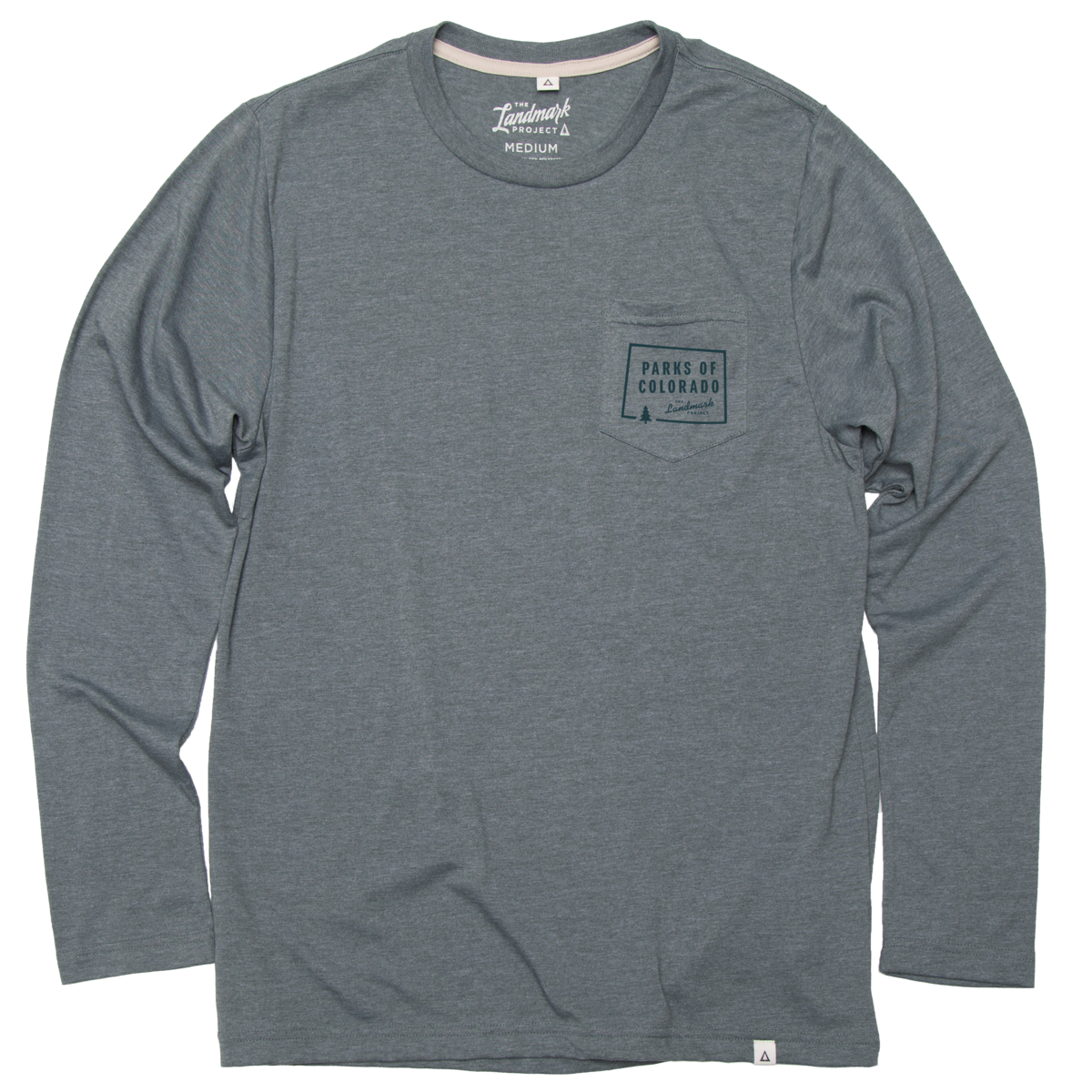 Explore Colorado Long Sleeve Pocket T-Shirt