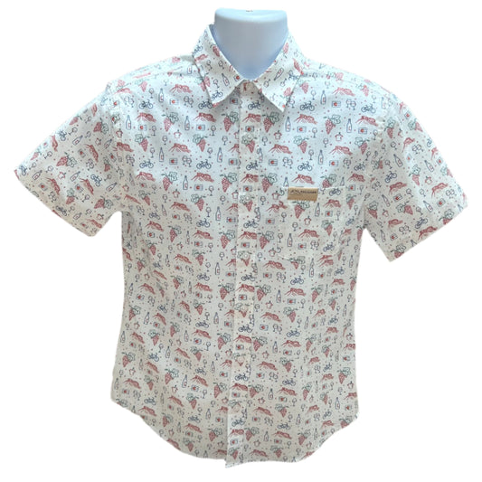White Mount Garfield Rider Button Up