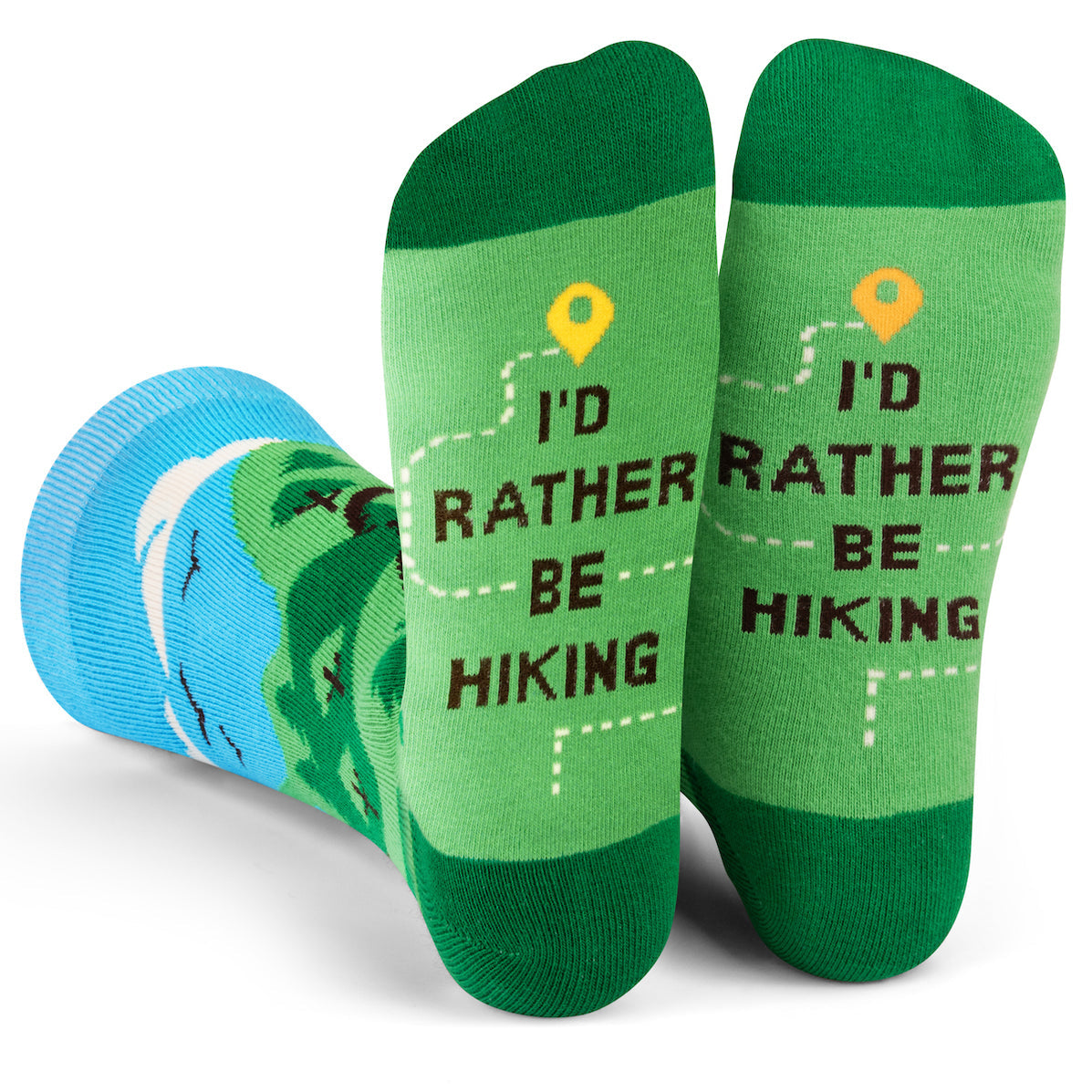 I’d Rather Be Hiking Socks