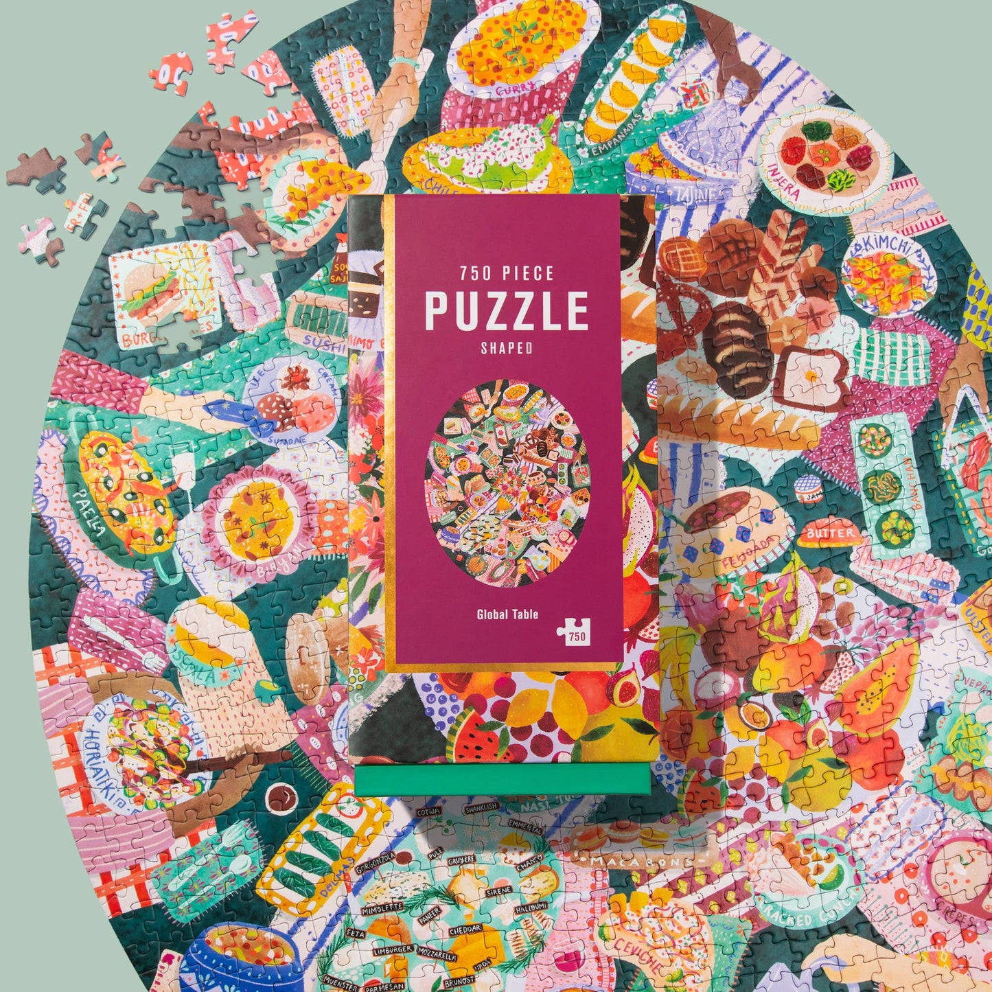 750 Piece Global Table Puzzle