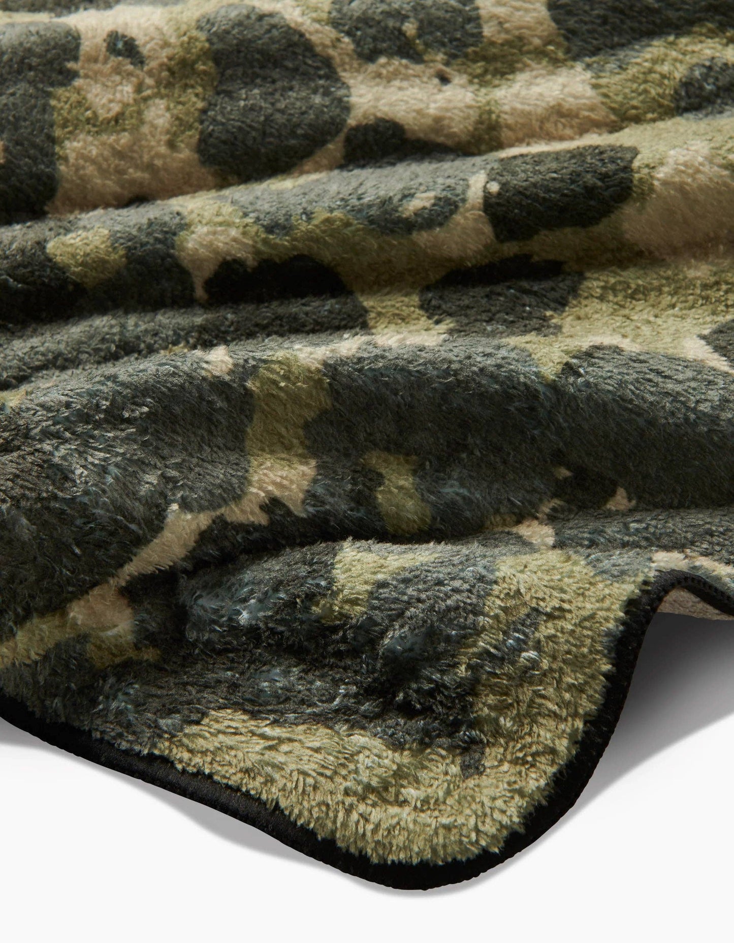 Camo Plush Towel - Geometry
