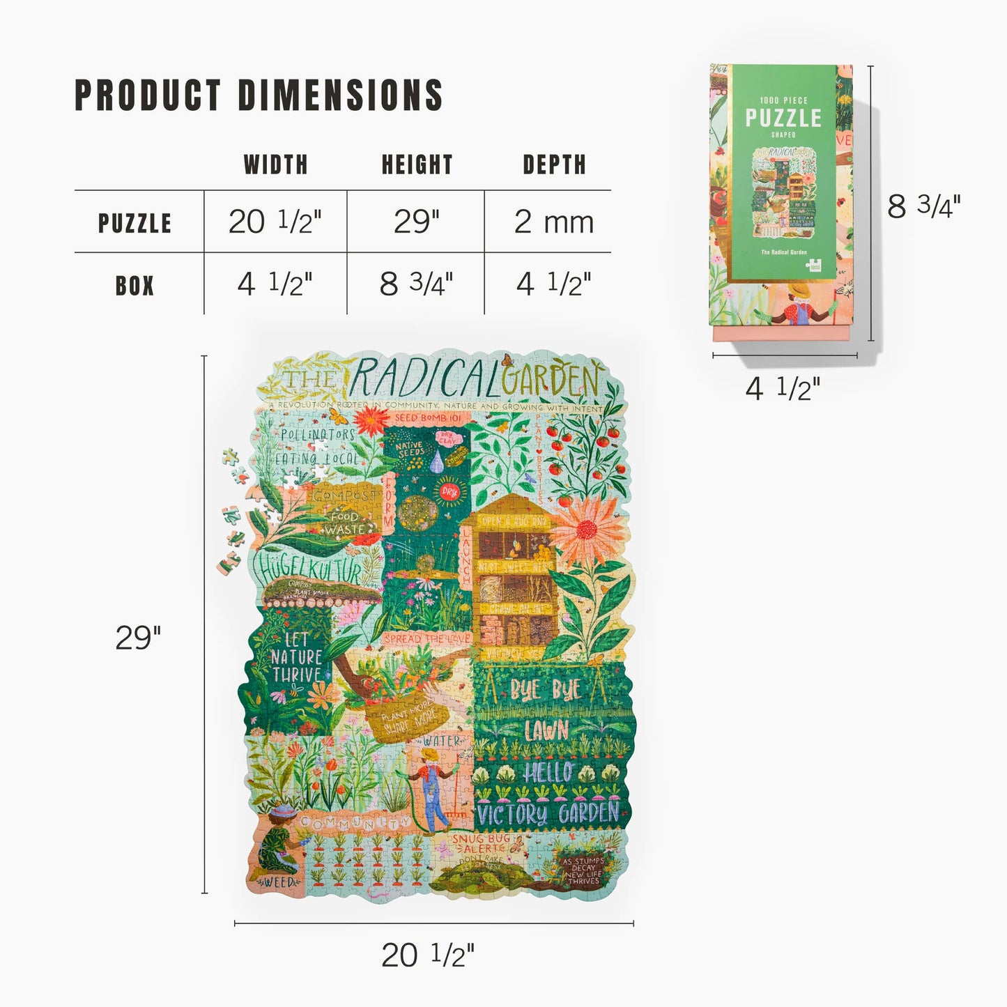 The Radical Garden, Firelight - 1000 Piece Puzzle