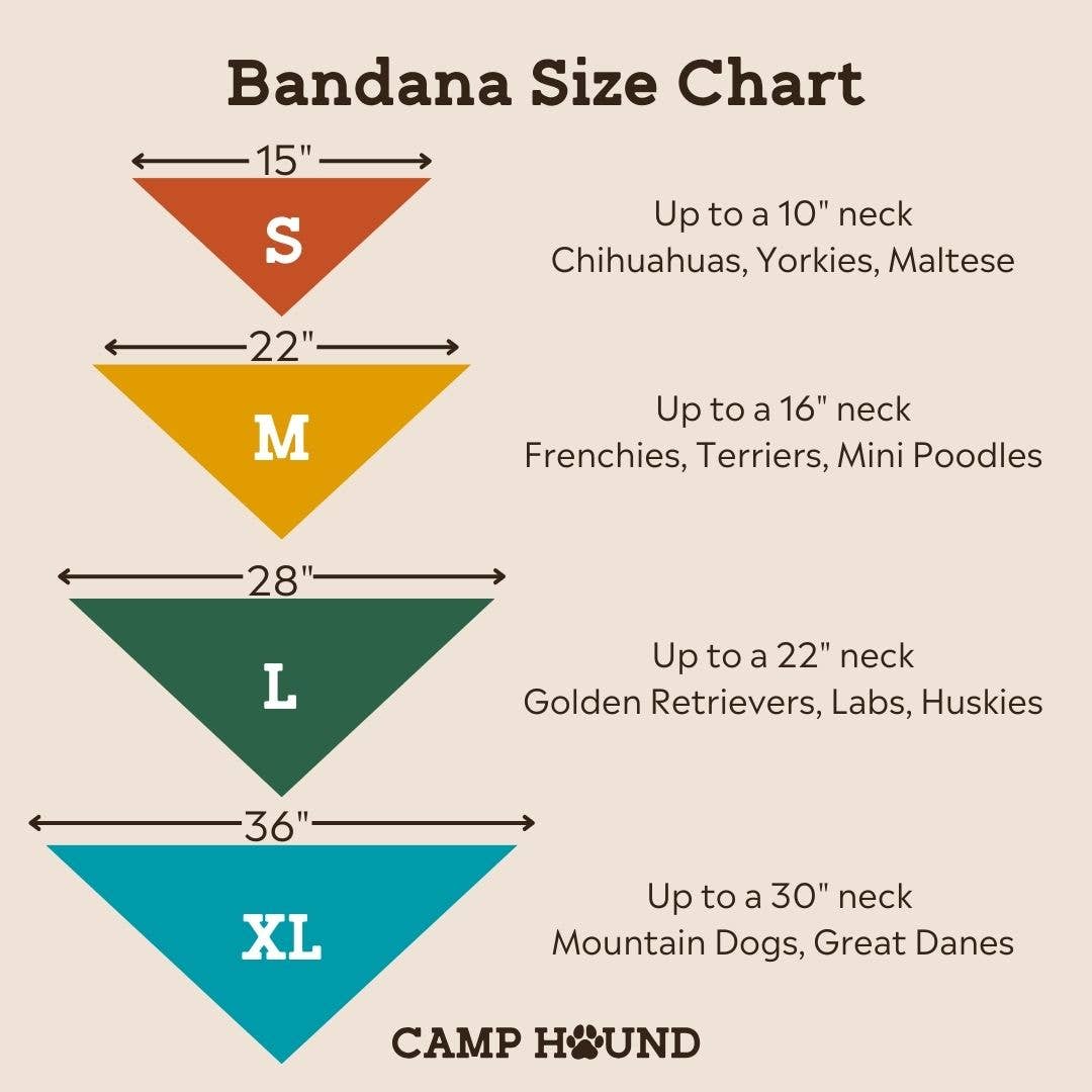 Jack Dog Bandana | Fall Harvest Plaid