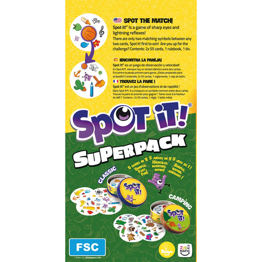 Spot It! Superpack Camping