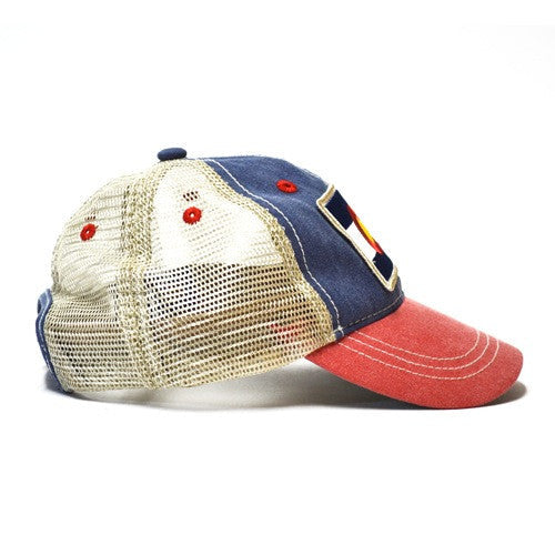 Kids’ Vintage Colorado Flag Patch Hat