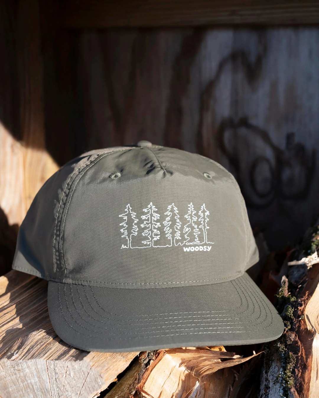 Woodsy Quick Dry Trail Hat - Olive
