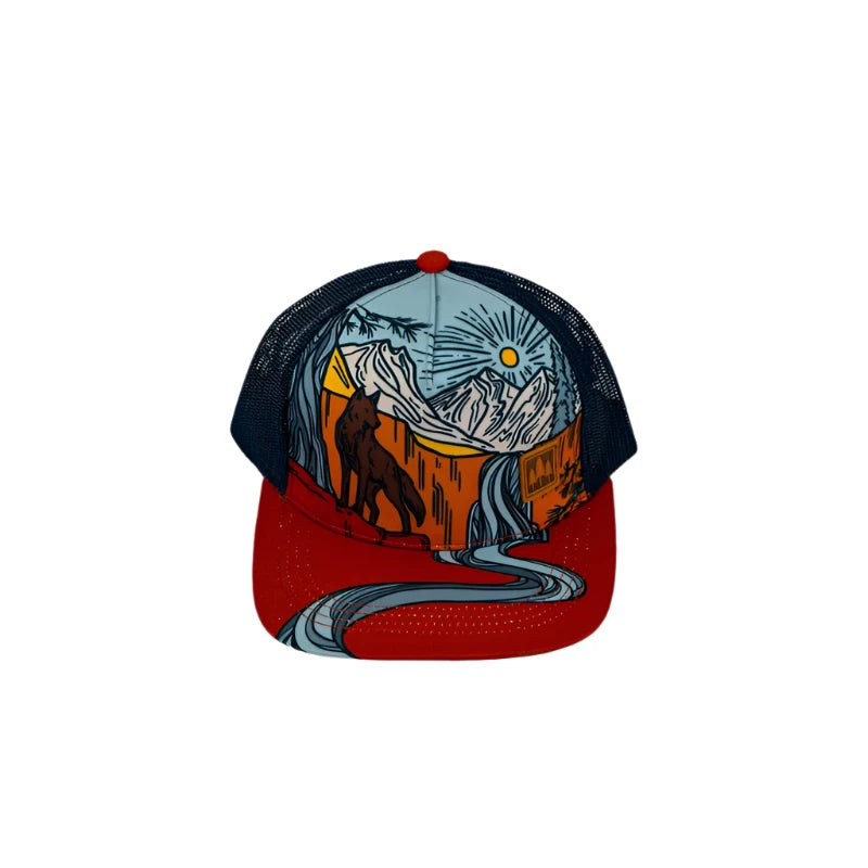 Wolf Falls Kids Trucker Hat
