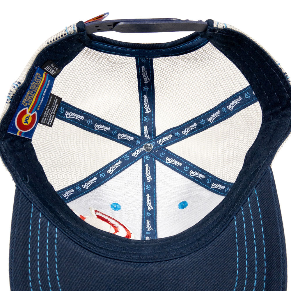 Kids’ Classic Incline Navy Colorado Hat