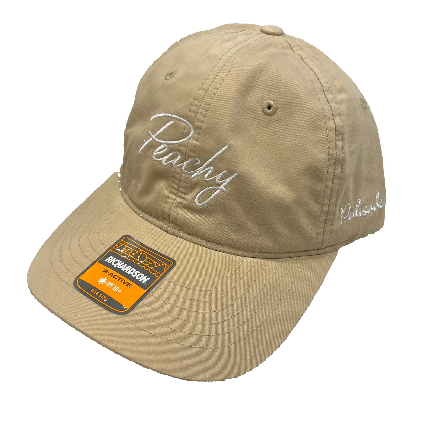 Peachy Embroidered Hat
