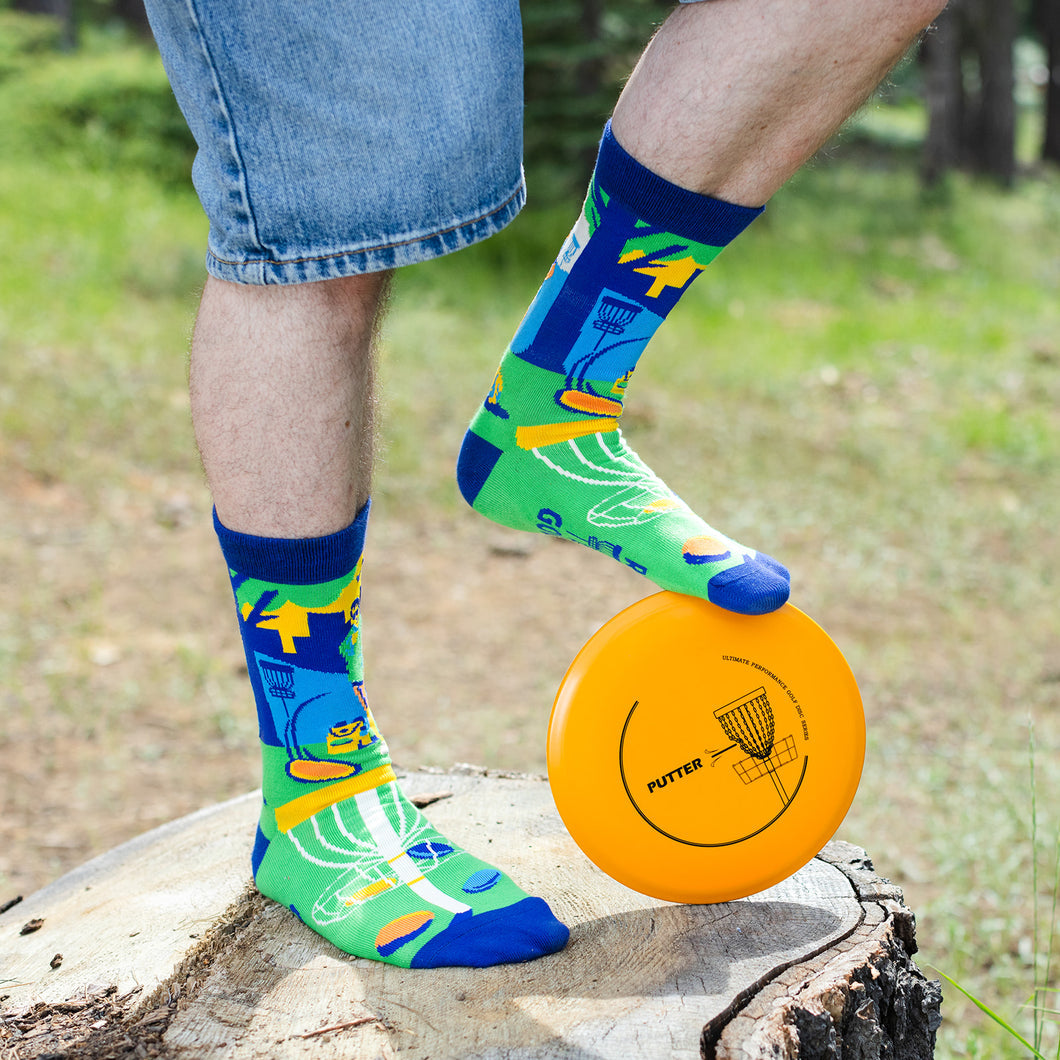 I’d Rather Be Disc Golfing Socks
