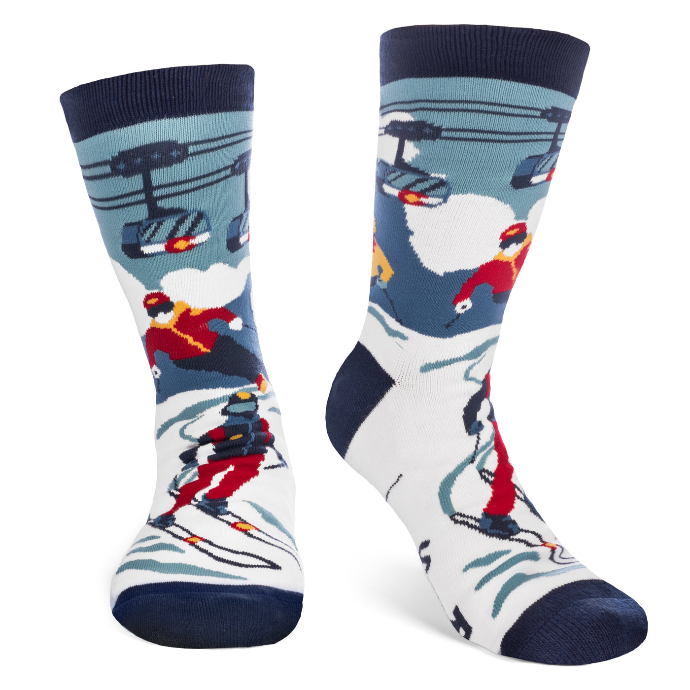 I’d Rather Be Skiing Socks (CO Edition)