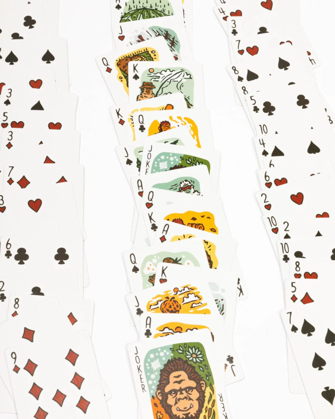 Sasquatch Playing Cards