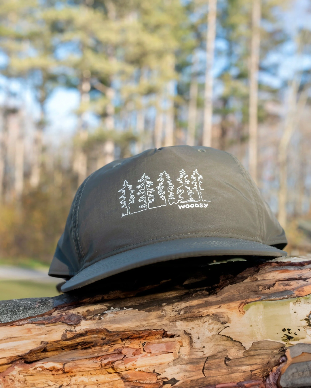 Woodsy Quick Dry Trail Hat - Olive