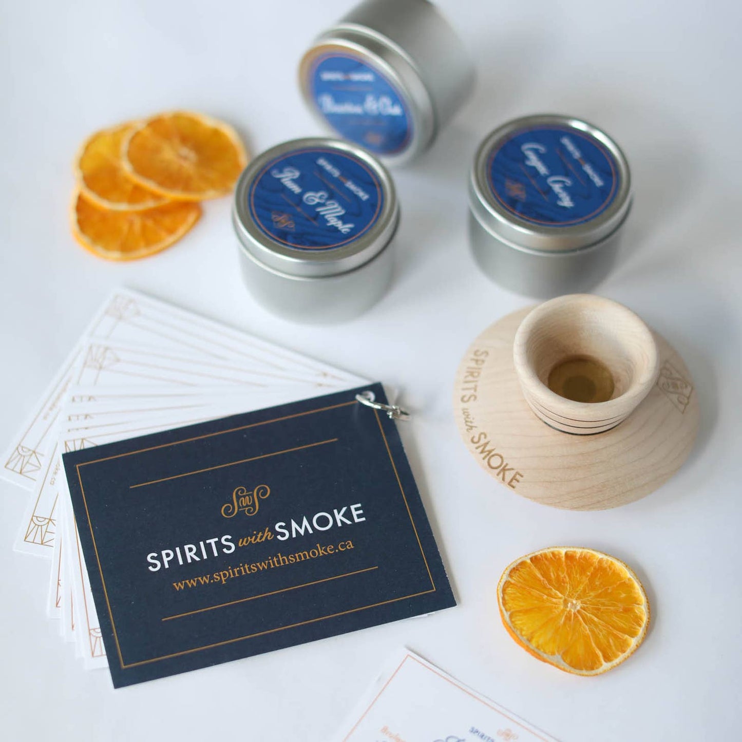 Cocktail Smoking Saucer Kit