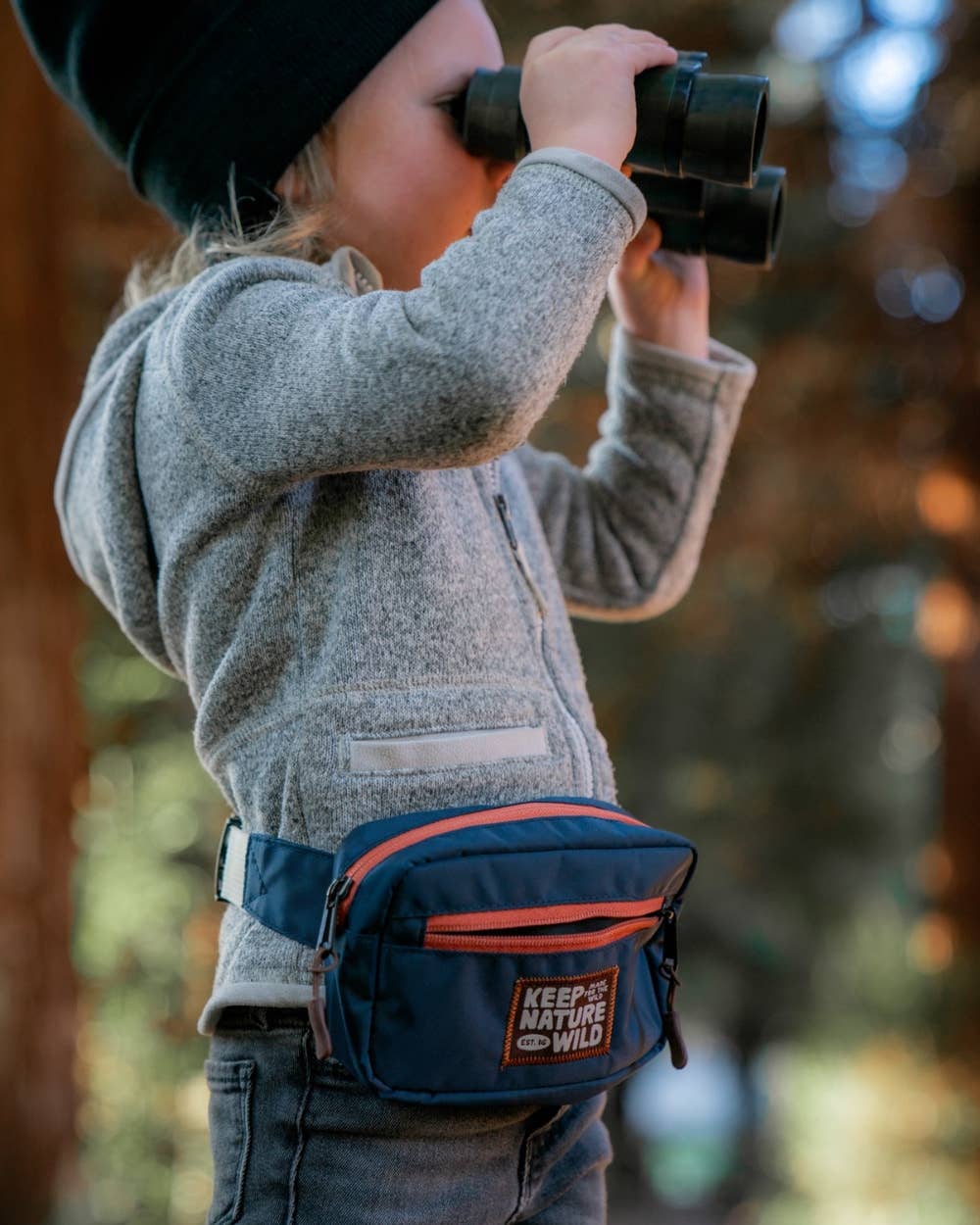 Kids’ Fanny Pack - Navy + Clay